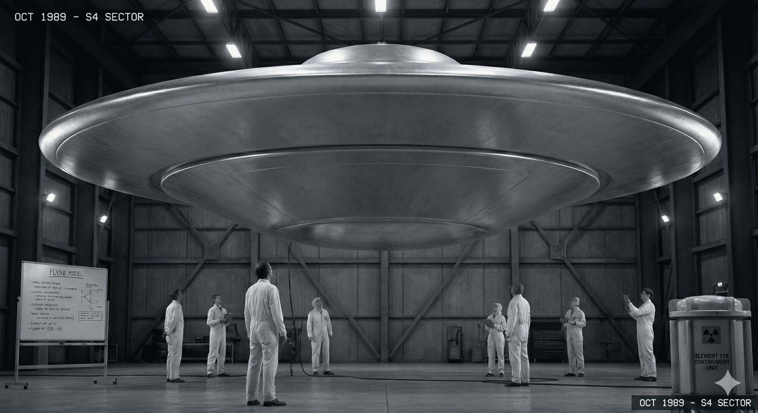 Přečtete si více ze článku MOTOR, KTERÝ NEMĚL EXISTOVAT: Uvnitř Sektoru S4. Element 115, Bob Lazar a tajemství „Sportovního modelu“.